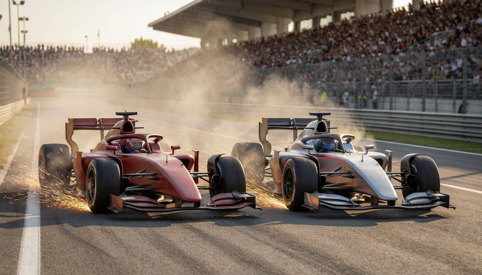 FP2碰撞各罚一位，维斯塔潘批劳森不聪明 配图